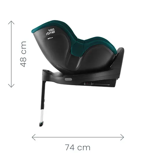 Автокресло Britax Romer Dualfix M Classic Deep Black - фото 8