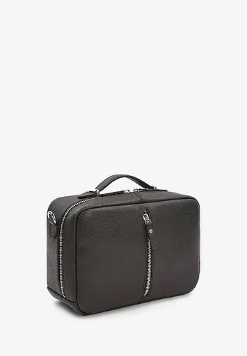 Жіноча шкіряна сумка Avenue чорна Saffiano - фото 4