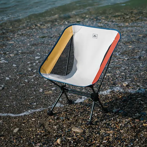 Туристическое раскладное кресло Naturehike YL08 NH20JJ027 (Бело-оранжевый) - фото 7