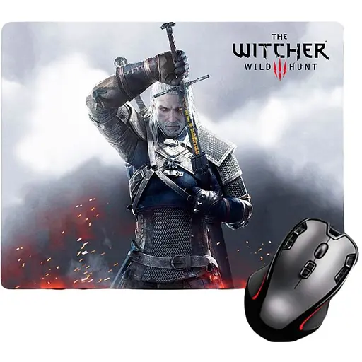 Ігрова поверхня Nextprint Геральт Відьмак Geralt The Witcher 300 х 250 мм (82873)
