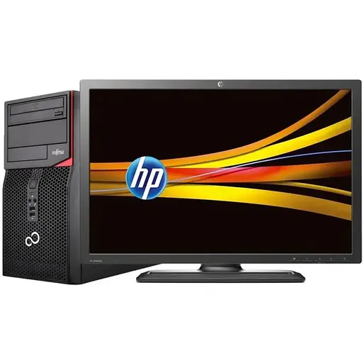Комплект Комп'ютер Fujitsu Esprimo P520 E85+ MT (i5-4570/4/120SSD) + Монітор 24" HP ZR2440W Б/В - фото 1