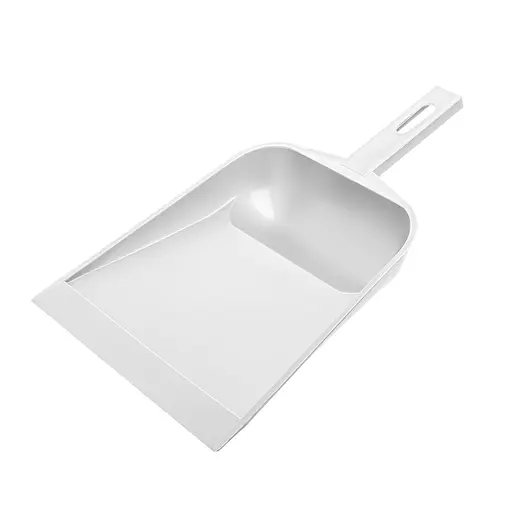 Совок пластиковый для мусора, Господар Белый 86916 - фото 1