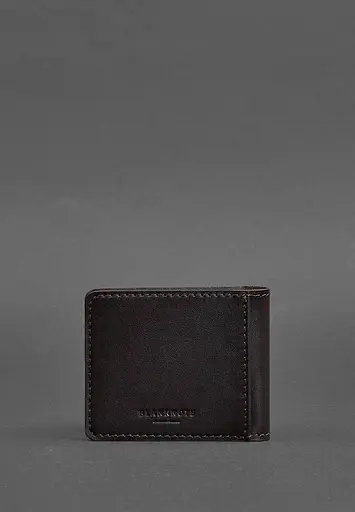 Кожаная обложка для удостоверения с гербом темно-коричневая - фото 5