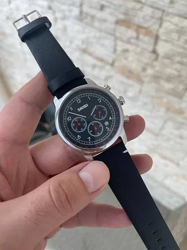 Мужские часы Skmei Status Black - фото 3