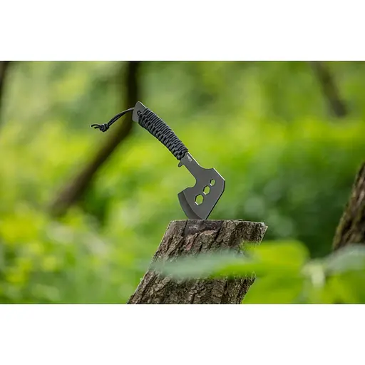 Топор Neo Tools 26см, лезвие 8см, 3Cr13, рукоятка из паракорда (63-118) - фото 11