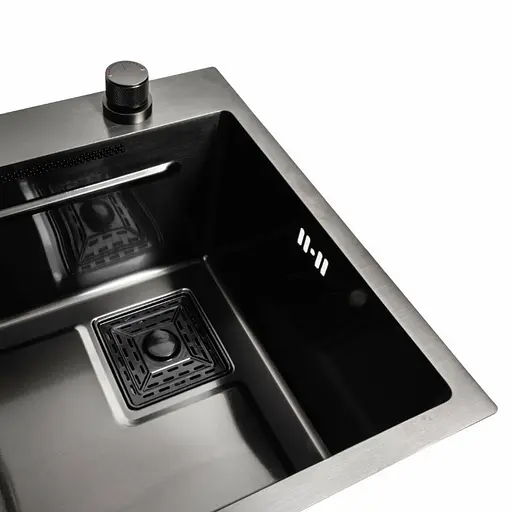 Кухонна мийка Platinum HANDMADE 75*45A (SP000039689) - фото 6