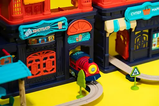 Ігровий набір Otamanko Хоробрий Паровозик трюкова залізна дорога 222 деталі - фото 8