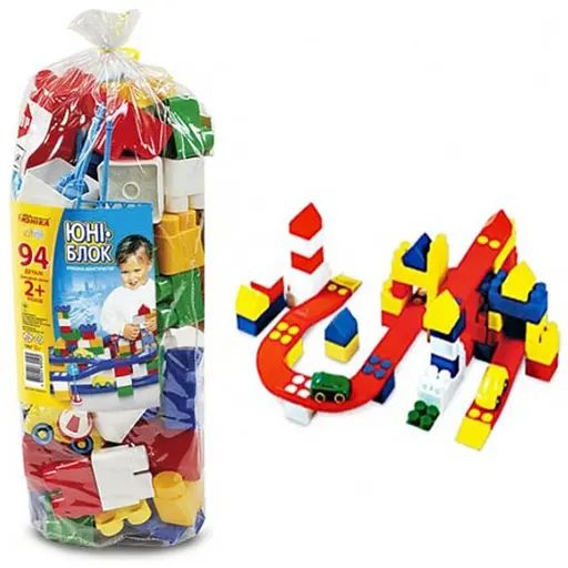 Конструктор детский Юніка Юни-блок-94 70125 - фото 1