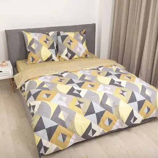 Комплект постільної білизни Viluta євро ранфорс 23235 100% бавовна - фото 2