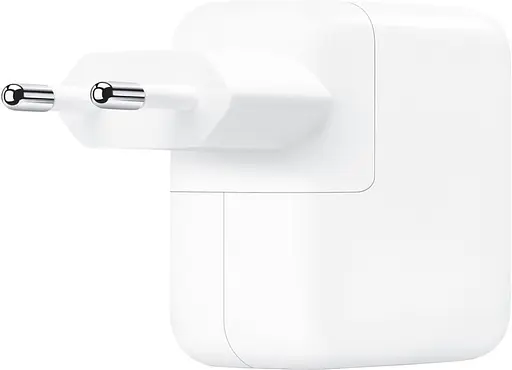 Зарядний пристрій Apple 35 W Dual USB-C Port Power Adapter (MW2K3) - фото 2