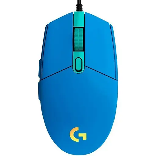 Мышь компьютерная Logitech G102 Lightsync USB Blue (910-005801, 910-005810) - фото 3