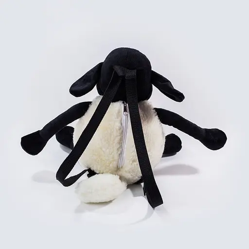 Детский рюкзак Барашек Тимми с зеленой соской 40 см - фото 2