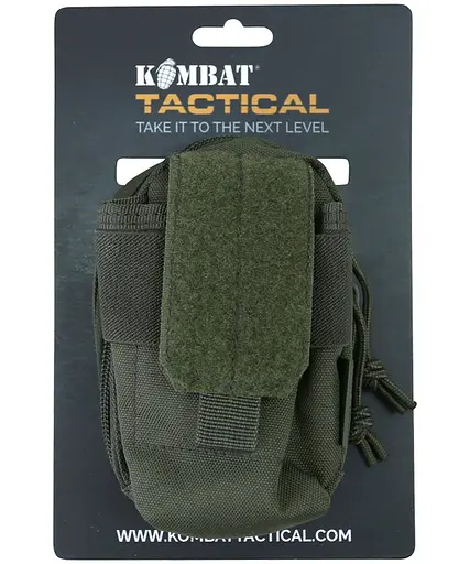 Подсумок Kombat UK Micro Molle Utility Pouch Оливковый (1000-kb-micmup-olgr) - фото 2