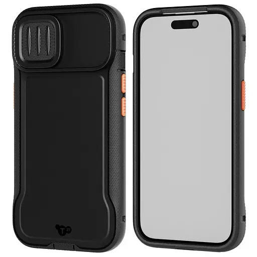 Протиударний чохол зі шторкою Tech21 Evo Max для iPhone 16e/15 Black аналог OtterBox Defender - фото 6