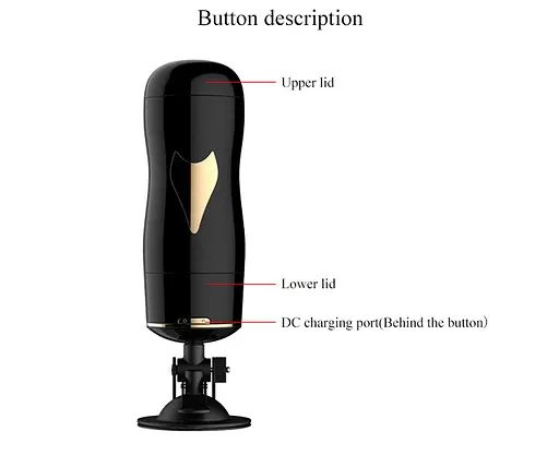 Автоматичний мастурбатор B - Series Fox (чорний) - фото 19