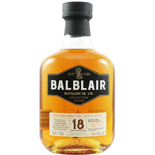 Виски Balblair Highland Single Malt 18 y.o. 46% 0.7 л - фото 2