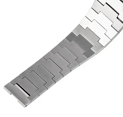 Чоловічий класичний годинник Skmei 9288 (Сріблястий з чорним циферблатом) - фото 6