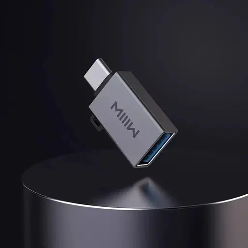 Перехідник Xiaomi Youpin MIIIW Type-C to Usb 3.0 adapter MWCMA03 - фото 2