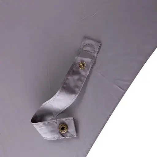 Парасоля-тростина Yiwu HP-23-6G складна напівавтомат 124 см сіра - фото 10