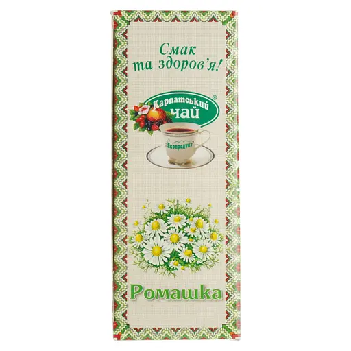 Чай Карпатський чай Ромашка, в пакетиках, 25 шт. (52130) - фото 2