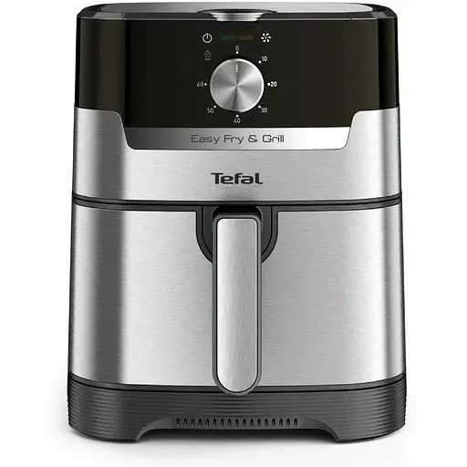 Мультипіч Tefal EasyFry&Grill 1550 Вт сіра (EY501D15) - фото 1