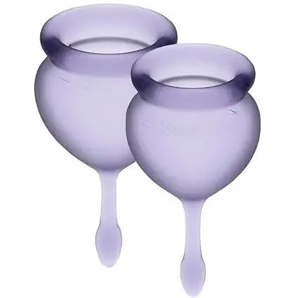 Набір менструальних чаш Satisfyer Feel Good (lila)
