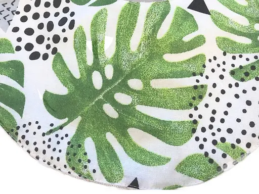 Непромокаемый слюнявчик Moontime "Папоротник" - фото 2