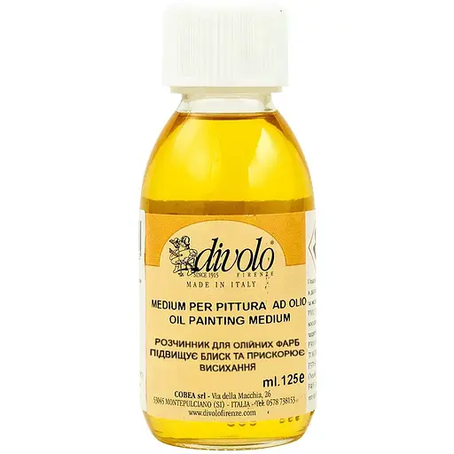 Медіум лесувальний Divolo для олії 125 мл - фото 1