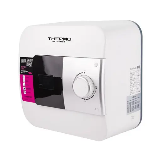 Водонагрівач електричний Thermo Alliance, 1500 Вт, мокрий ТЕН, 15 л над мийкою вертикальний, прямокутний, білий (SF15X15N) - фото 2