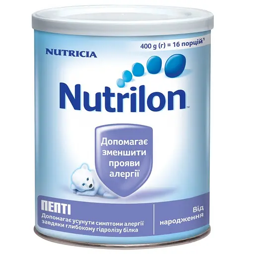 Уценка. Сухая молочная смесь Nutrilon Пепти, 400 г