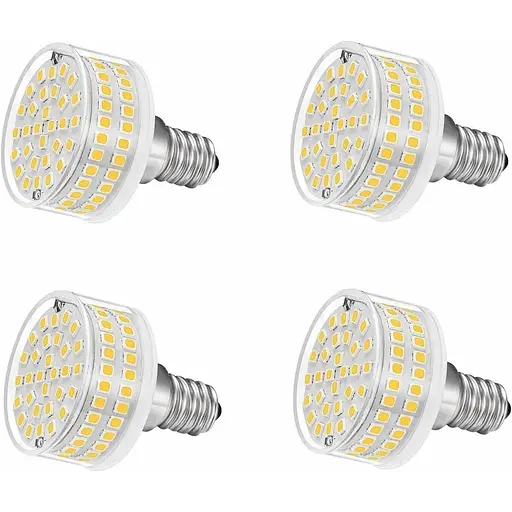 Світлодіодні лампи Jiotouhu E14, еквівалент 9 Вт, 90 Вт, 800 лм, холодний білий колір, 6000 К, змінні маленькі світлодіодні лампи