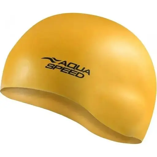 Шапочка для плавання Aqua Speed Mono Темно-жовтий (1000-111-06)