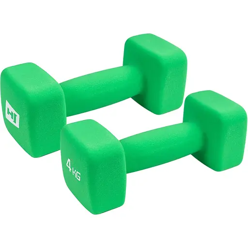 Гантели для фитнеса Hop-Sport неопреновые квадратные HS-V040DS 2х4кг - фото 3