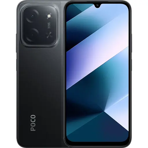 Смартфон Poco C85 6/128GB Black Global EU [148936]