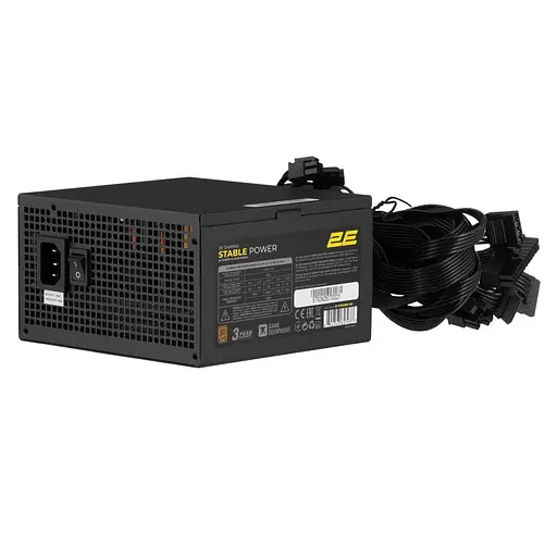 Блок живлення 2E GAMING Stable Power 600W ATX 3.1 80+ Bronze (2E-ST600BR-120) - фото 1