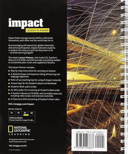 Impact 3. Lesson Planner + Audio CD + Teacher's Resource CD + DVD