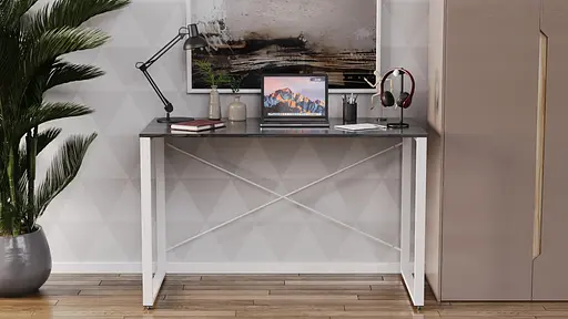 Письмовий стіл Ferrum-decor Серії Конект 75x120x60 білий ДСП Сосна Кембра 16мм (FRD-104212) - фото 4