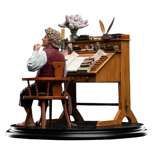 Статуэтка Lord of Rings Bilbo Baggins At His Desk Statue 1/6 scale - фото 3