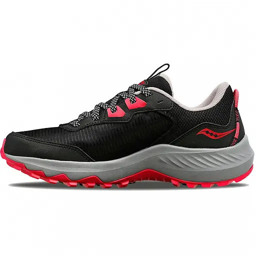 Кроссовки Saucony Aura TR Wmn 38.5 Black/Red (1097-S10862-1075) - фото 3