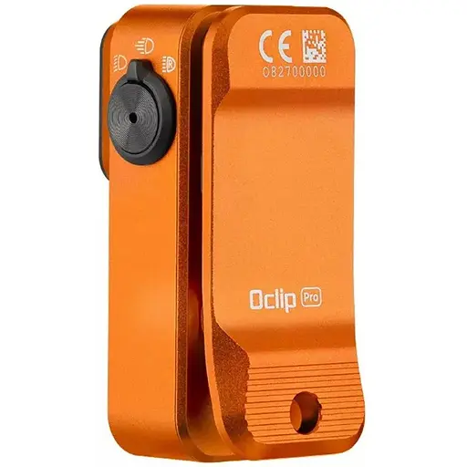Ліхтар Olight Oclip Pro Orange - фото 3