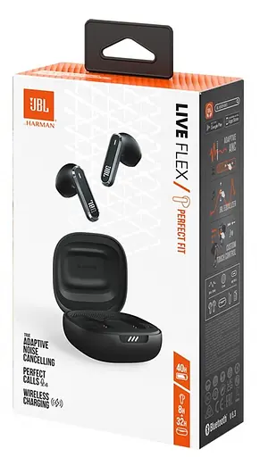 Навушники JBL TWS Live Flex Black (JBLLIVEFLEXBLK) - фото 10