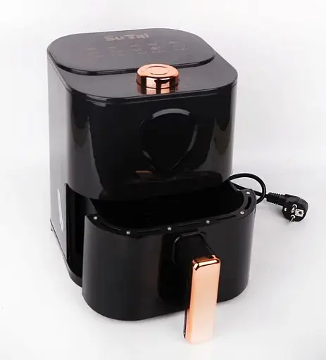 Аерофритюрниця безмасляна SuTai ST-606 6л 1000 Вт Чорна - фото 5