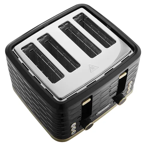 Тостер Sencor STS7551BK-EUE3 чорно-золотий 1600 Вт - фото 2