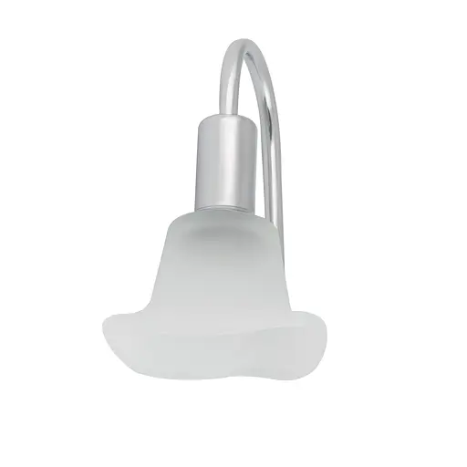 Дзеркало Lidz Sofi 140.07.05 (1) 680x875x100 настінне з 3-ма полицями асиметричне, зі світильником LD78SO6887 - фото 4