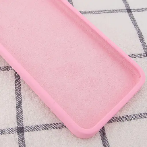 Чохол Epik Silicone Case Square Full Camera Protective AA NOLOGO для Apple iPhone 11 Pro Max 6.5 Рожевий/Light pink - фото 3