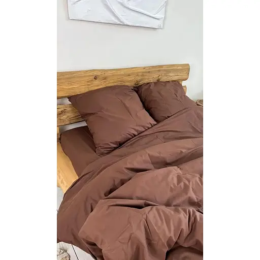 Комплект постельного белья Семейный шоколад #Brownie
