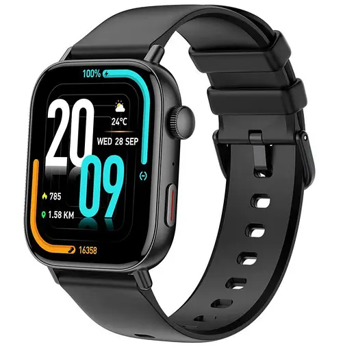 Часы умные Gelius Pro GP-SW009 Amazwatch черный - фото 1