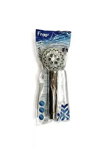 Ручной душ 3-режима, хром Frap F19, Хром - фото 2