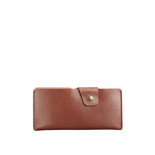 Шкіряне портмоне-купюрник 8.0 світло-коричневе - фото 6