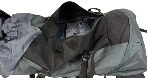 Легкий походный, туристический рюкзак с дождевиком 45L черный Adventuridge sum0028830 - фото 10